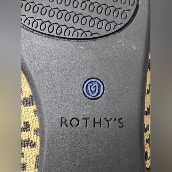Rothy’s The Point Leopard Flats SZ 10 - Picture 6 of 8
